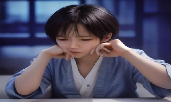 不同生长阶段的含羞草植株排列对比，从幼苗到成株的形态变化清晰可见，背景为统一的白色网格，适合配合含羞草品种识别与生长周期的科普内容